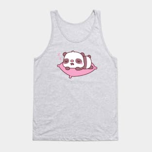 Cute Little Sleeping Panda Bear Tank Top